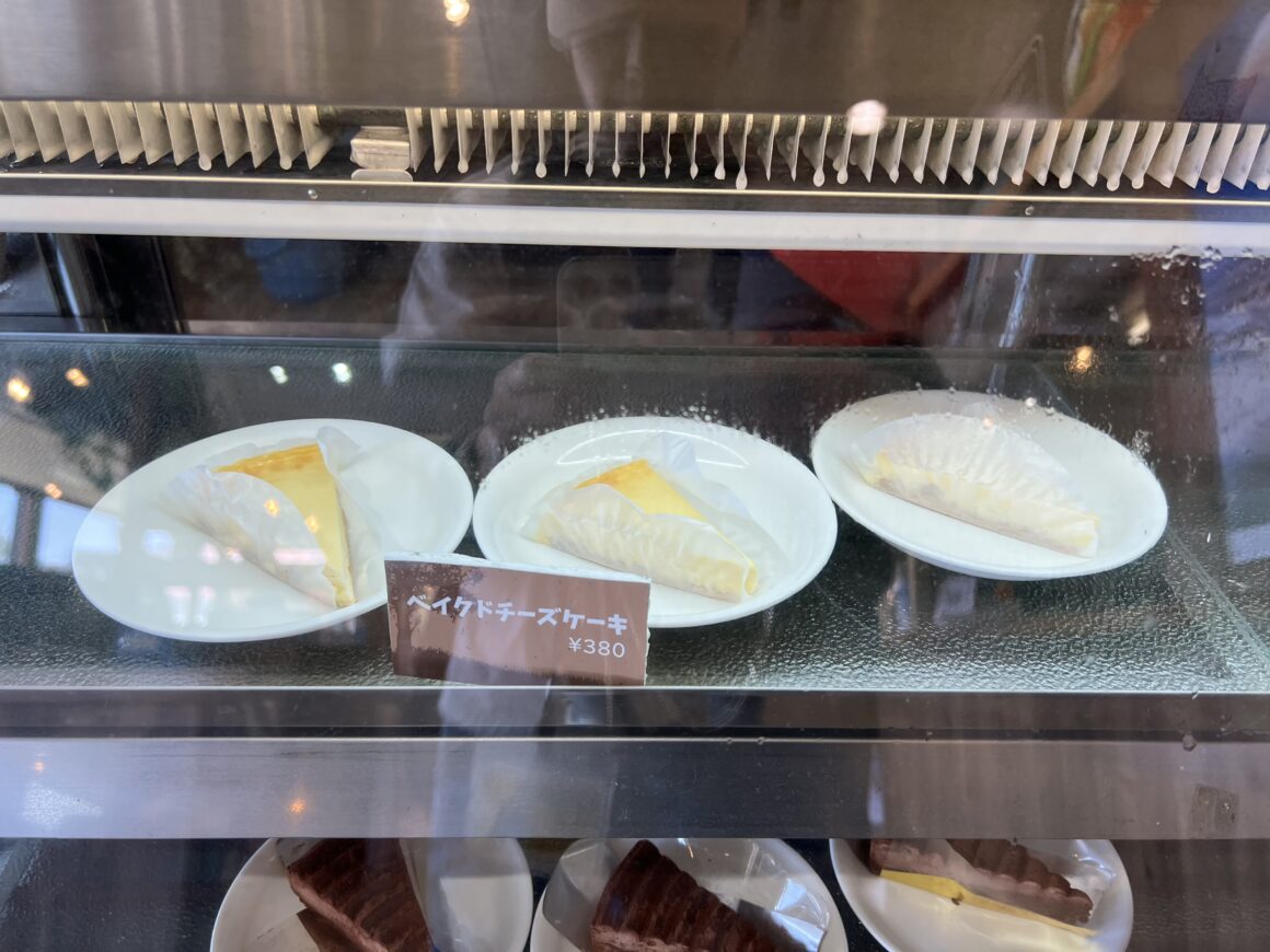 ベイクドチーズケーキの写真