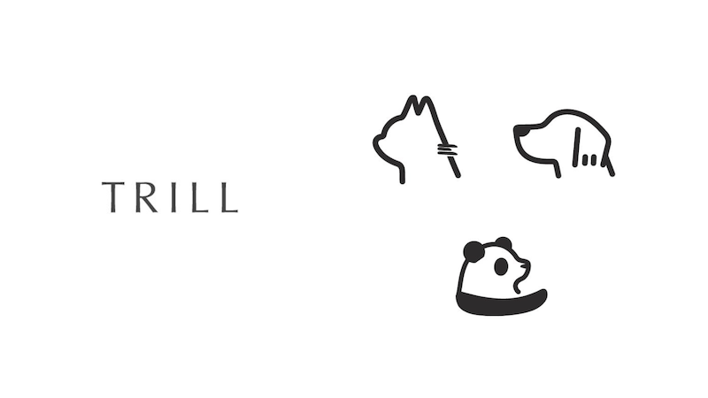 TRILLといぬのこと。ねこのこと。どうぶつのこと。のロゴ画像